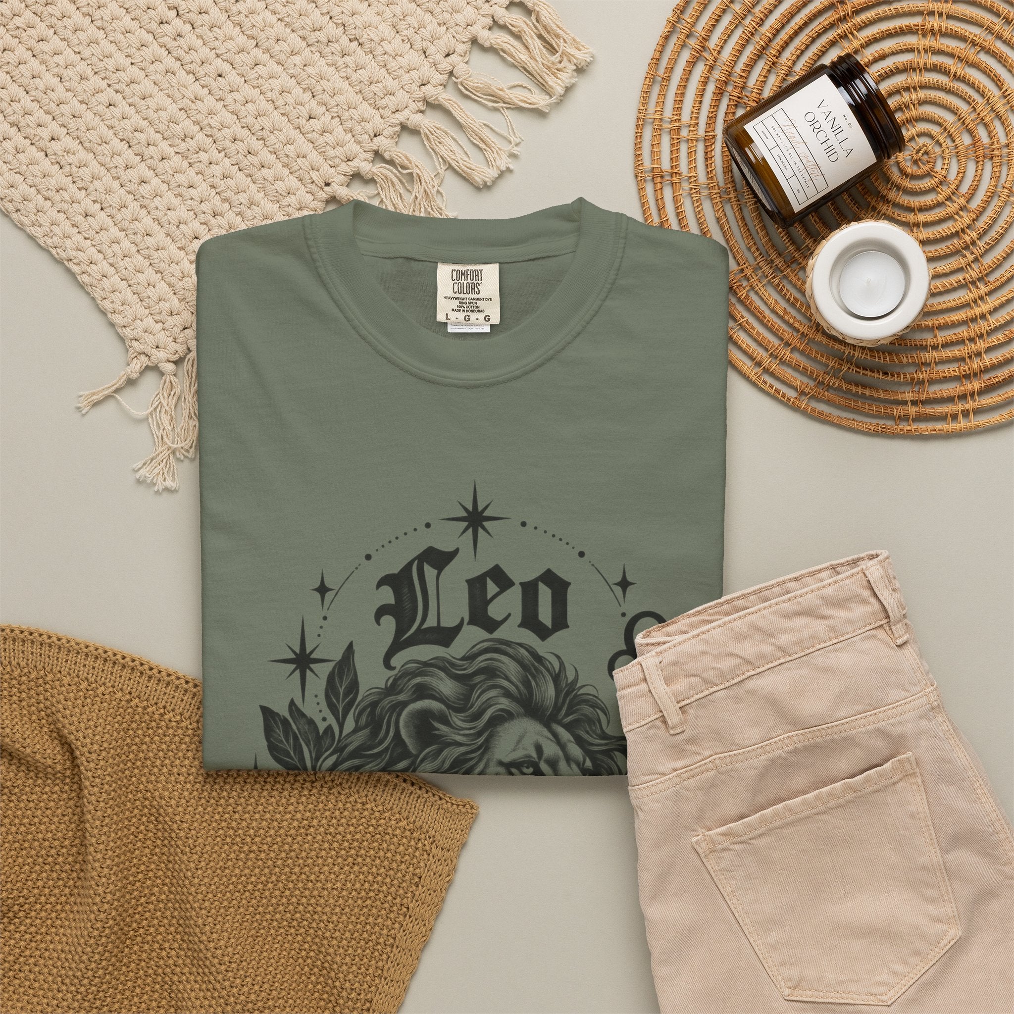 Leo Zodiac Lion T-Shirt — Astrology Horoscope Tee
