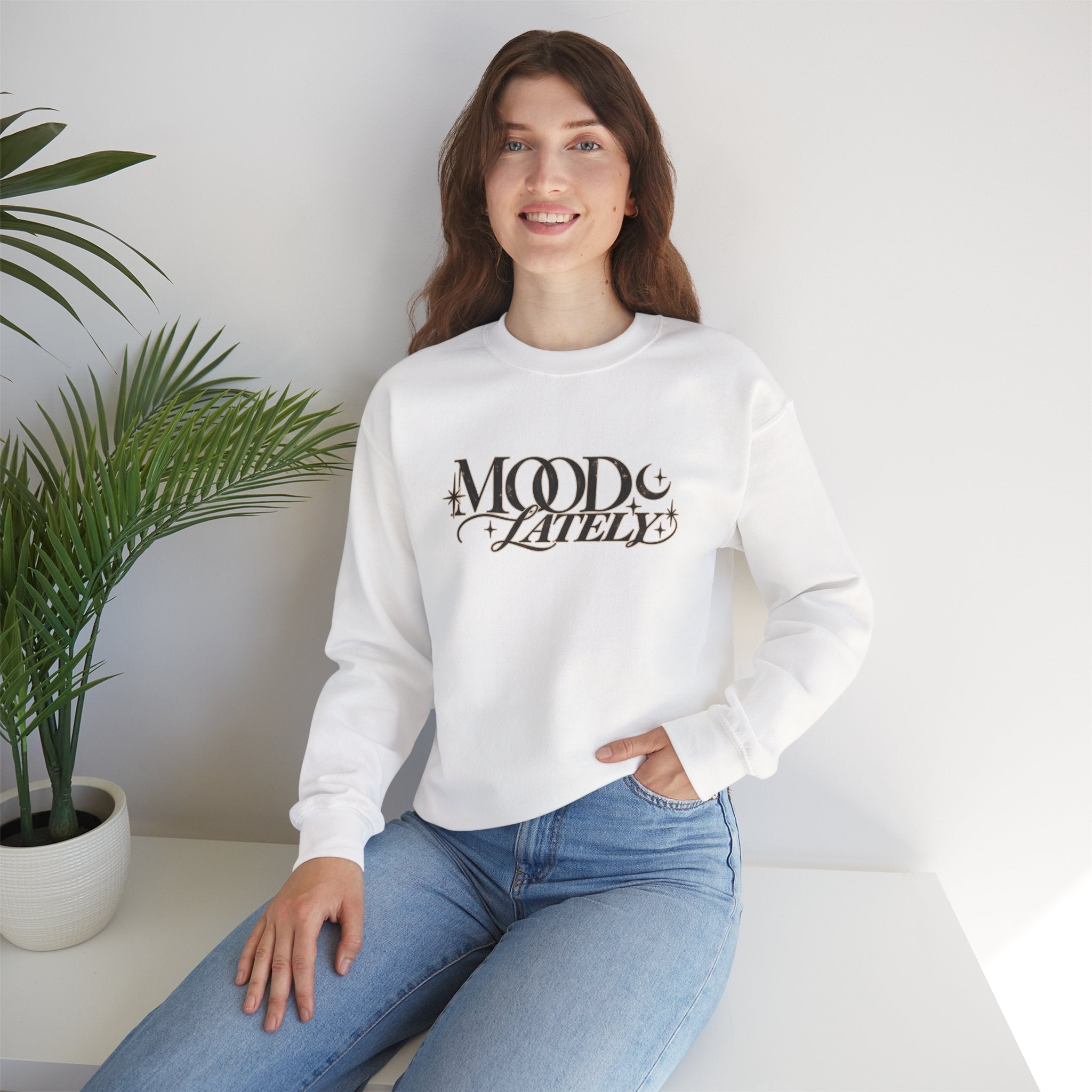 Moon and Stars Script Sweatshirt