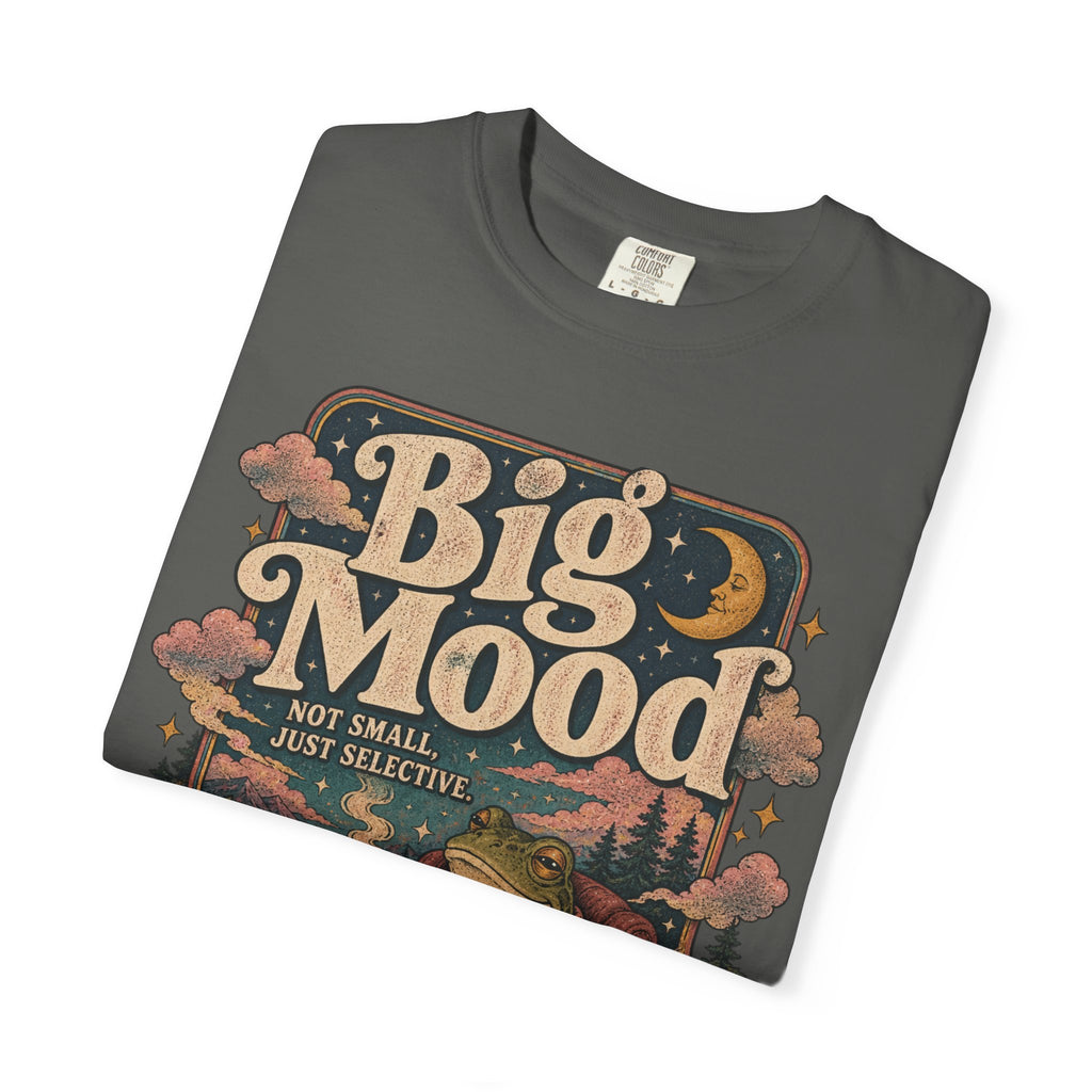 Big Mood Graphic T-Shirt — Cozy Retro Camping Vibe