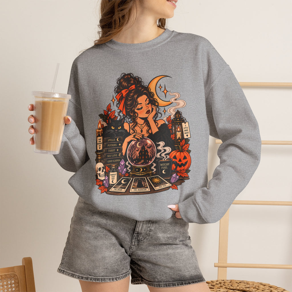 Tarot Card Halloween Sweatshirt