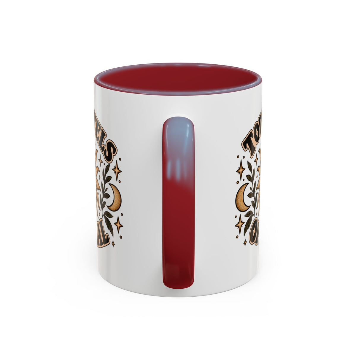 Today Feels Optional Mug — Vintage Sun & Moon Ceramic Coffee Mug