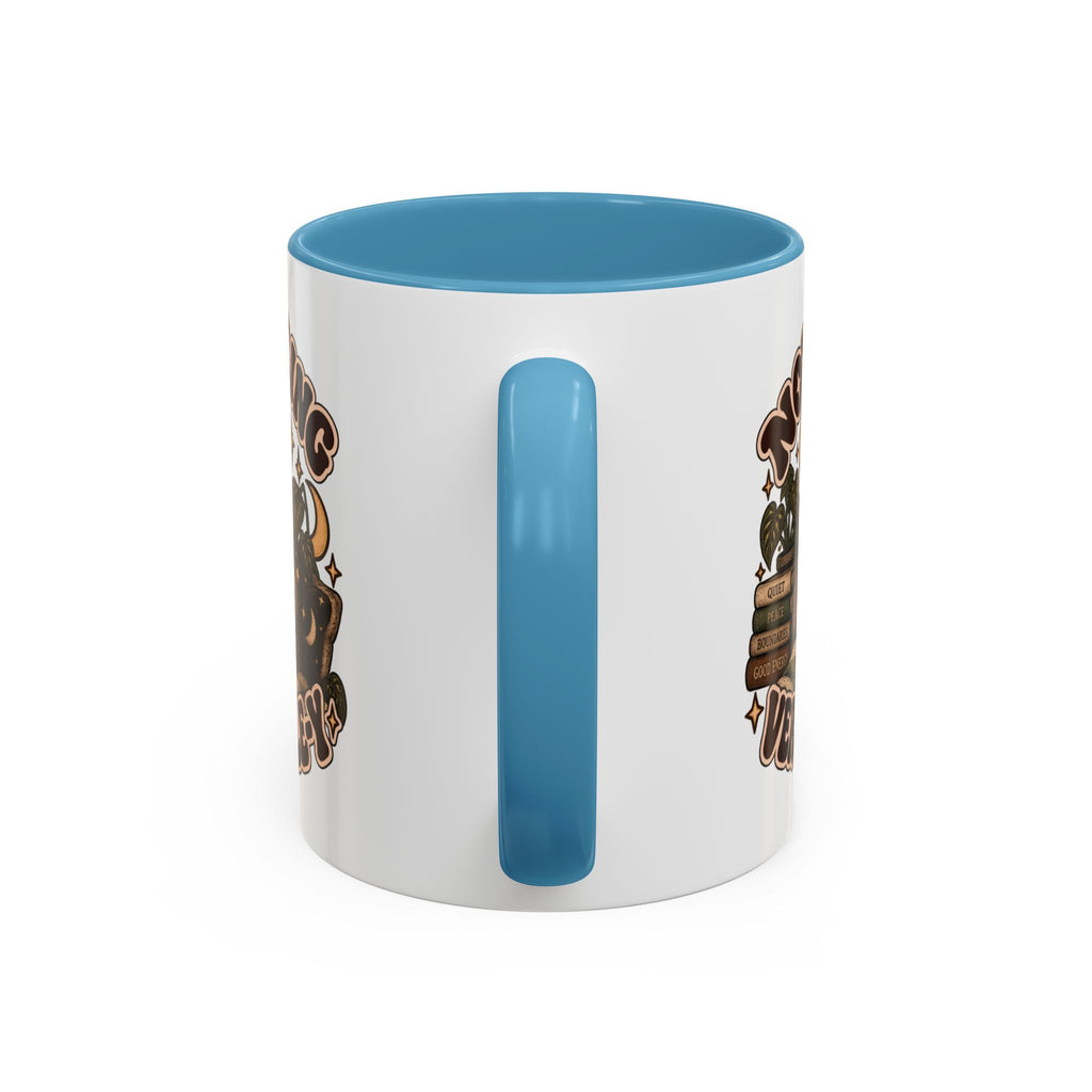 Not Feeling Very Peopley Mug — Cozy Frog Introvert Ceramic Coffee Mug