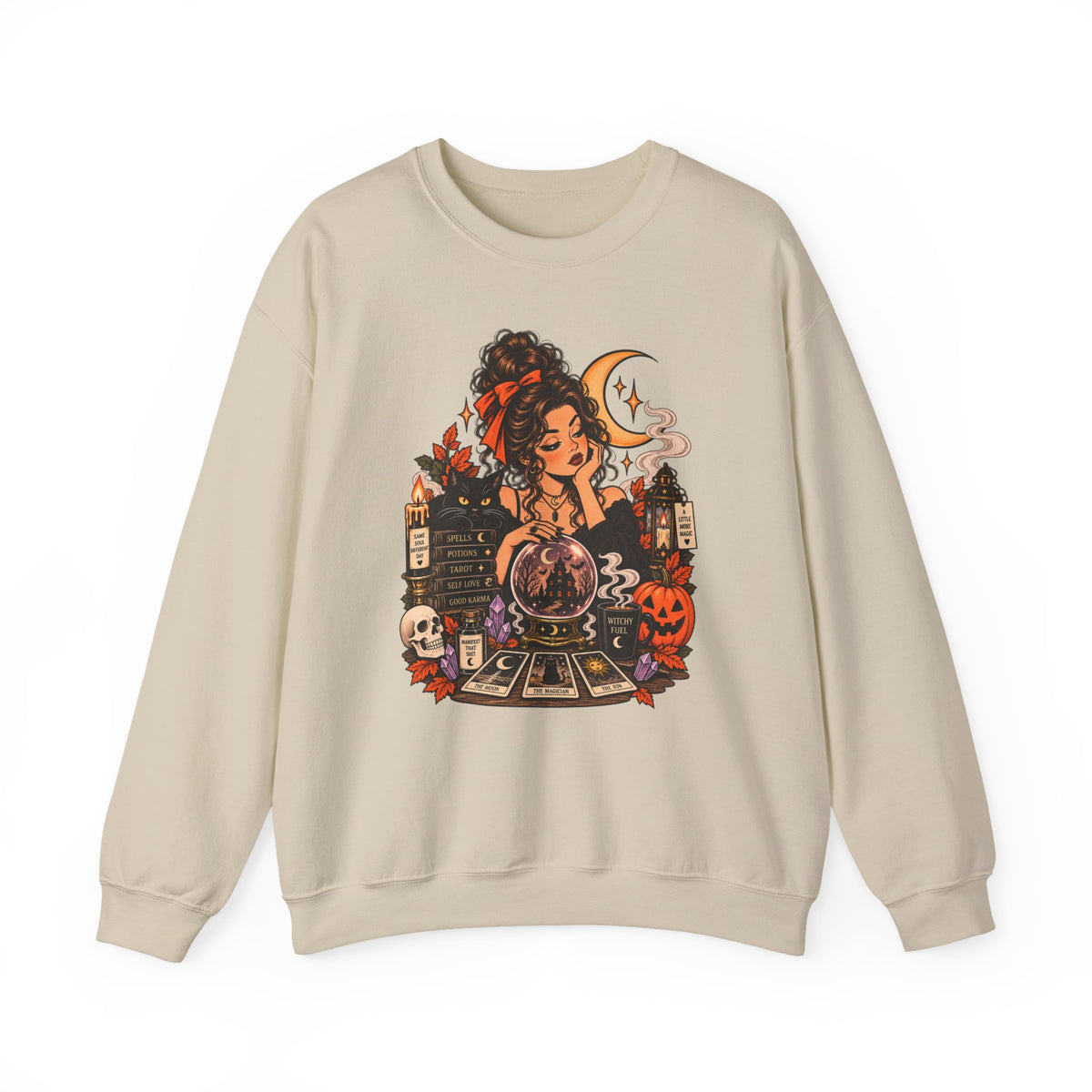 Tarot Card Halloween Sweatshirt