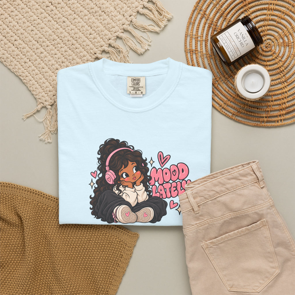 Mood T-Shirt — Cute Girl Graphic Tee