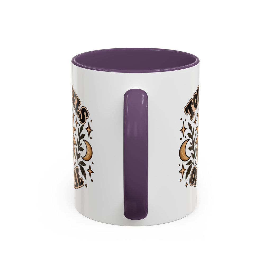Today Feels Optional Mug — Vintage Sun & Moon Ceramic Coffee Mug