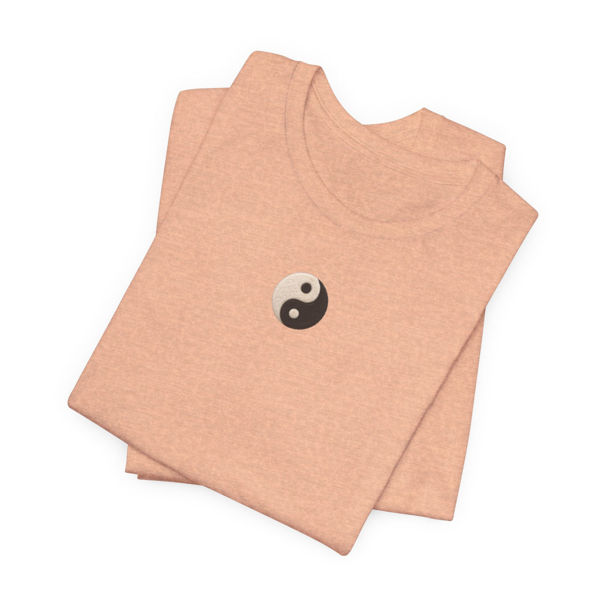 Yin Yang Minimalist Tee - Small Center Chest Yin Yang T-Shirt