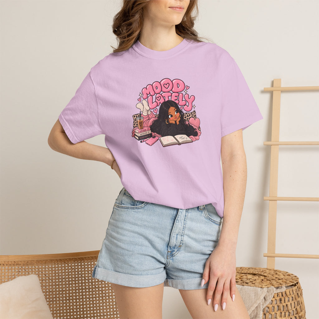 Mood Lately Graphic T-Shirt — Cozy Study Vibes
