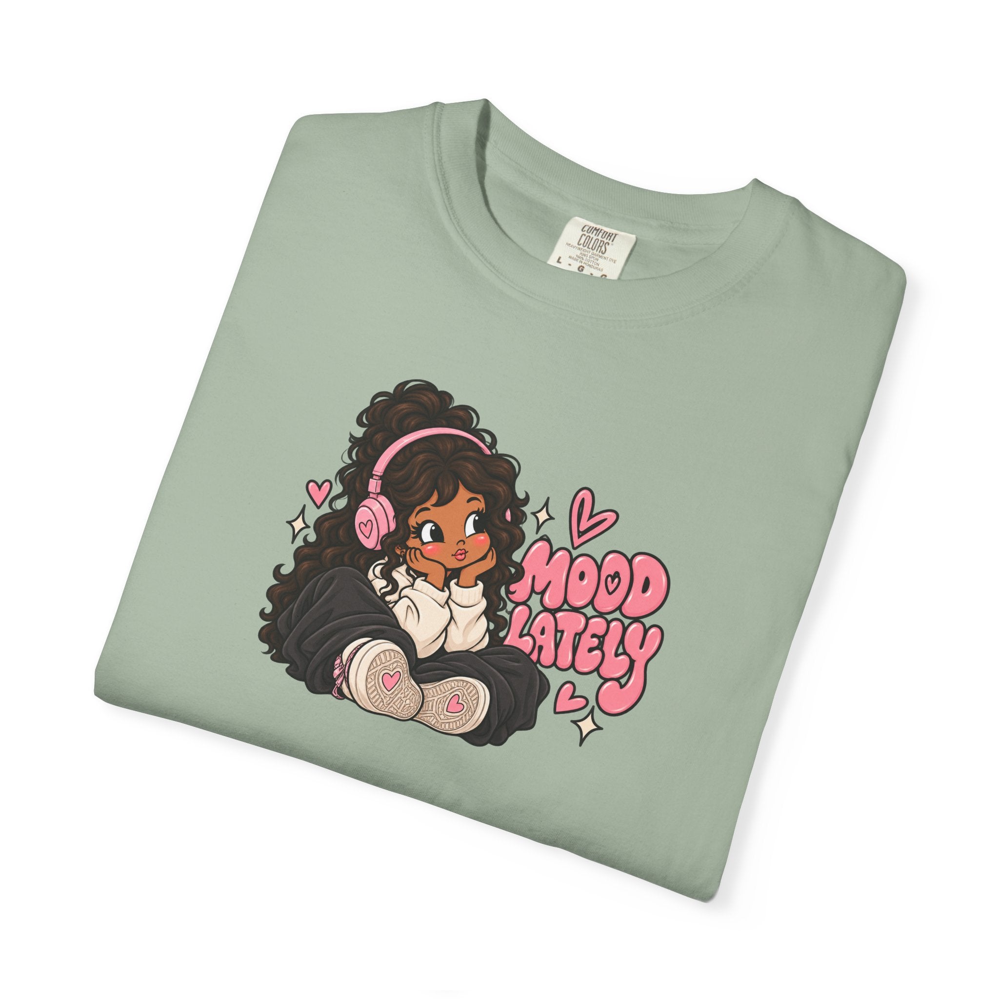 Mood T-Shirt — Cute Girl Graphic Tee