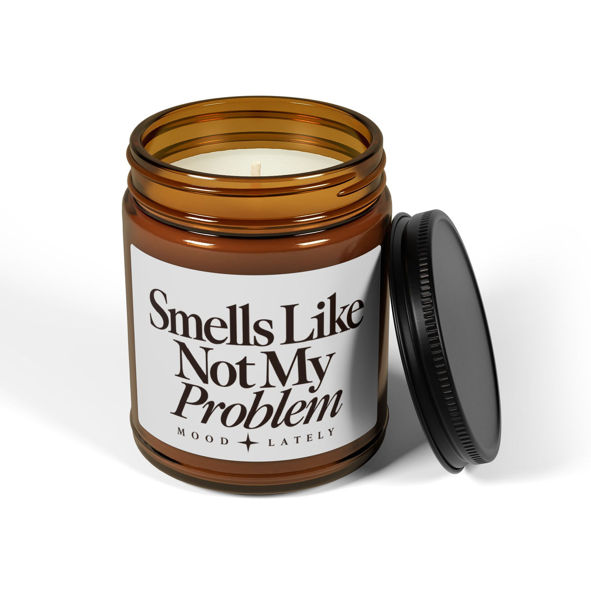 Smells Like Not My Problem — Funny Scented Soy Candle