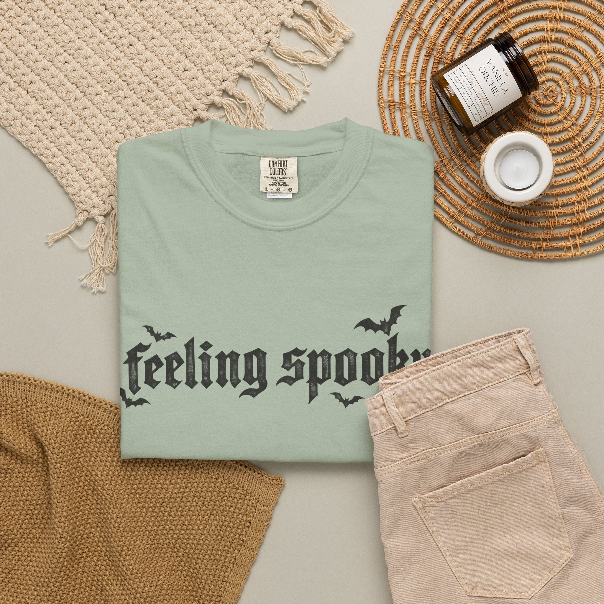 Feeling Spooky T-Shirt — Gothic Halloween Graphic Tee