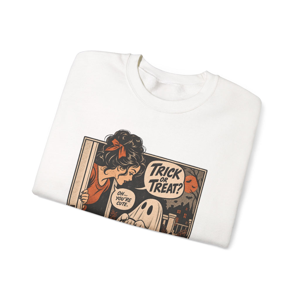Trick or Treat Comic Sweatshirt
