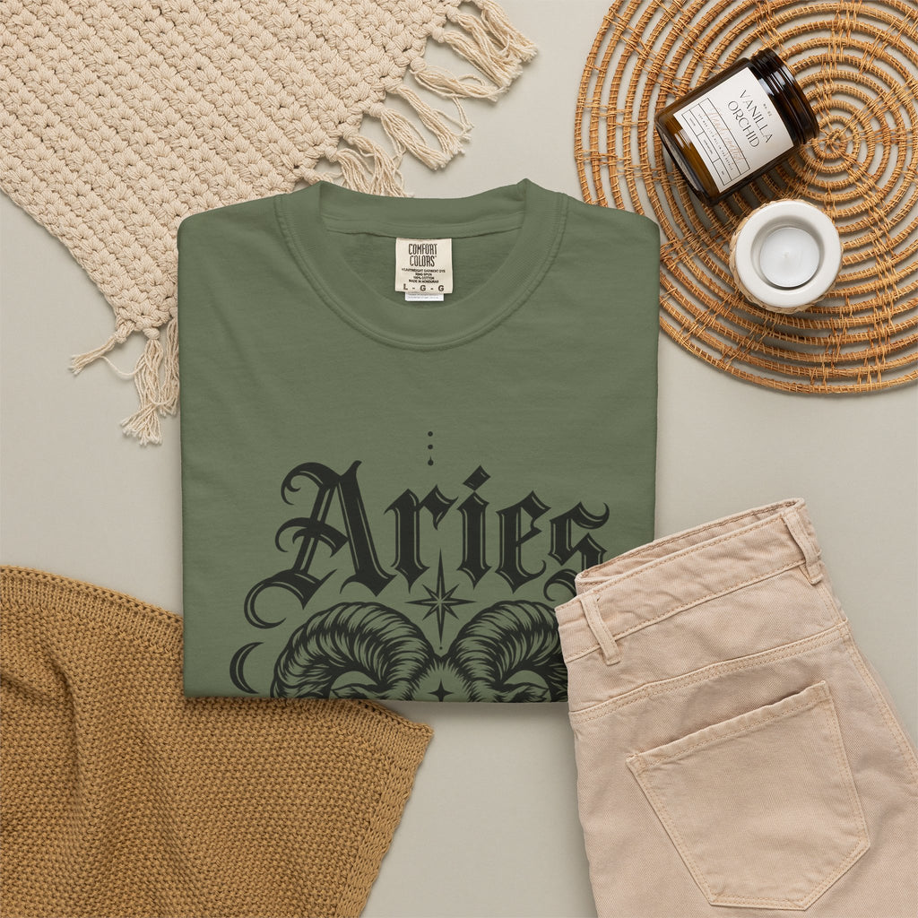 Aries Ram Astrology T-Shirt — Zodiac Graphic Tee