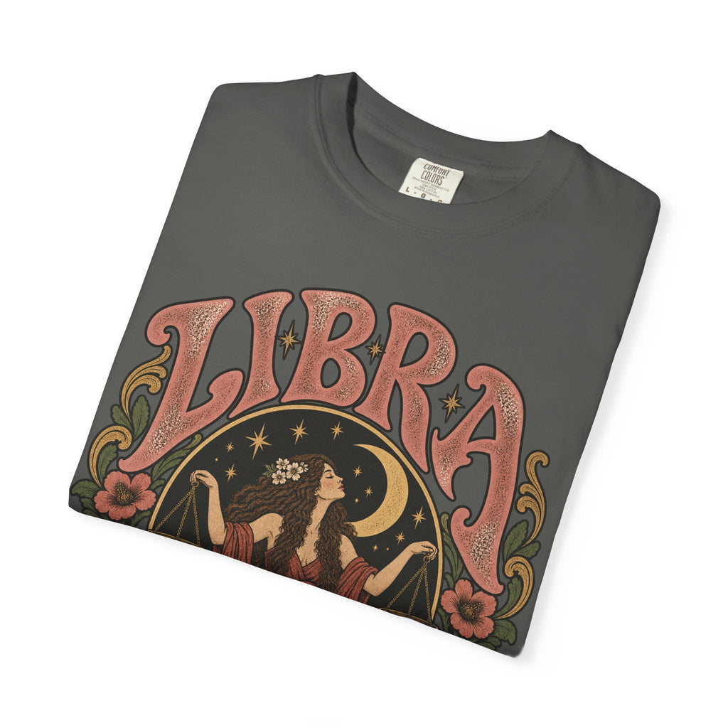 T-Shirt — Libra Vintage Zodiac Graphic Tee