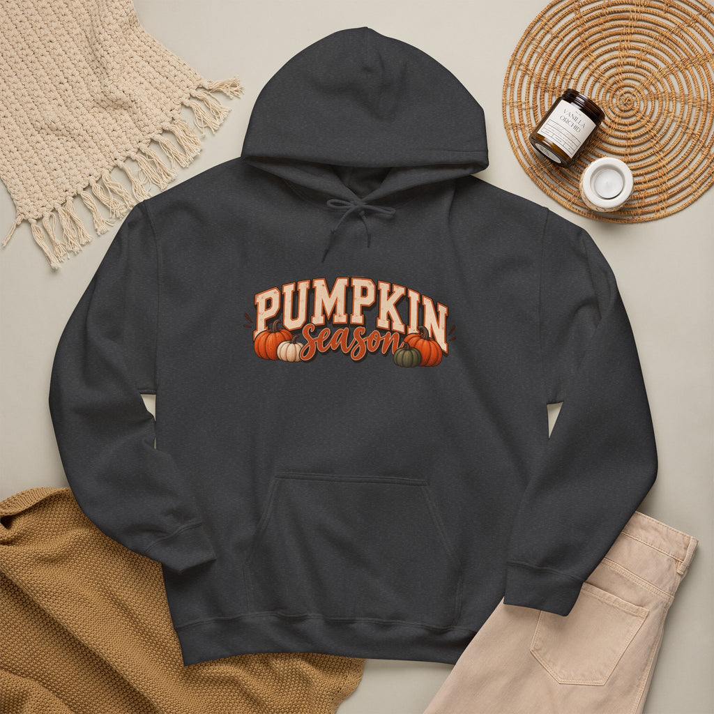 Pumpkin Season Hoodie — Autumn Pumpkin Graphic Sweatshirt