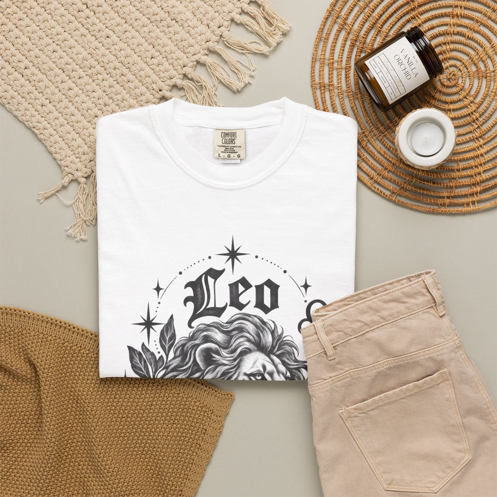 Leo Zodiac Lion T-Shirt — Astrology Horoscope Tee