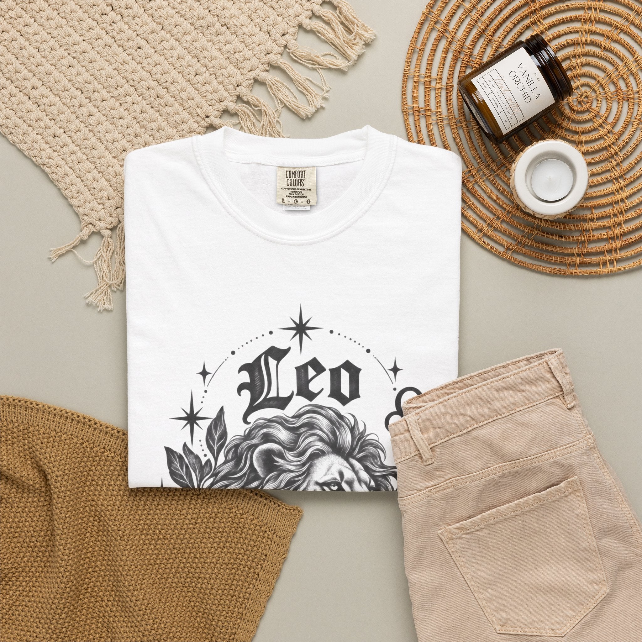 Leo Zodiac Lion T-Shirt — Astrology Horoscope Tee