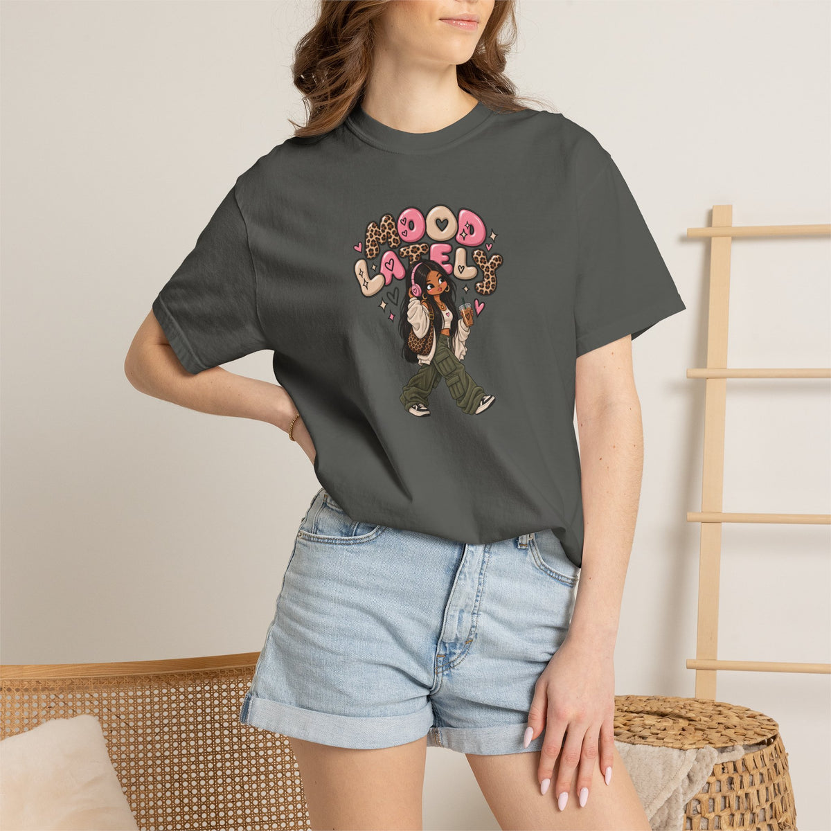 Good Vibes T-Shirt — Retro Floral 'Good Vibes' Graphic Tee