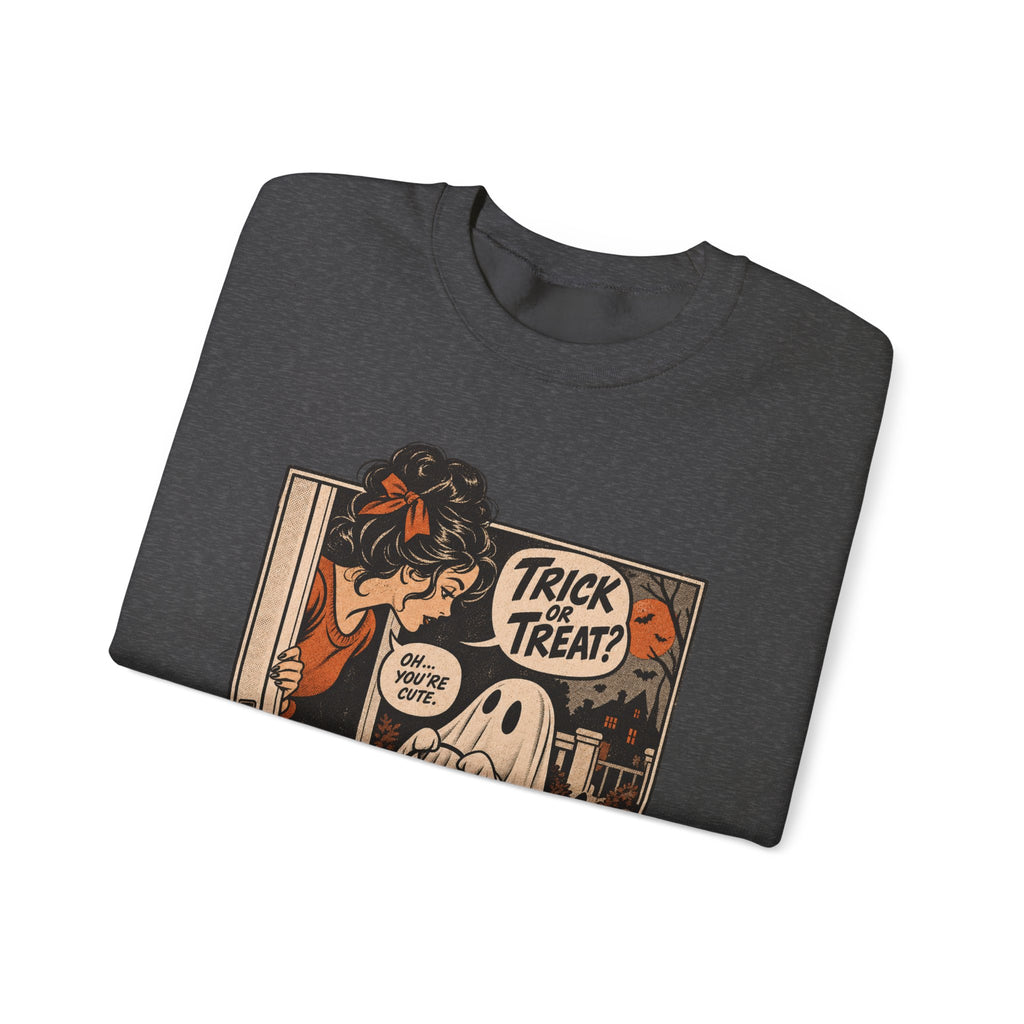 Trick or Treat Comic Sweatshirt