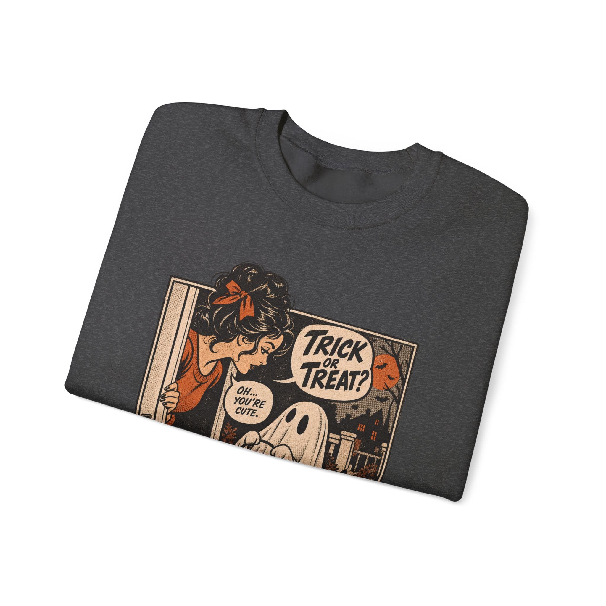 Trick or Treat Comic Sweatshirt