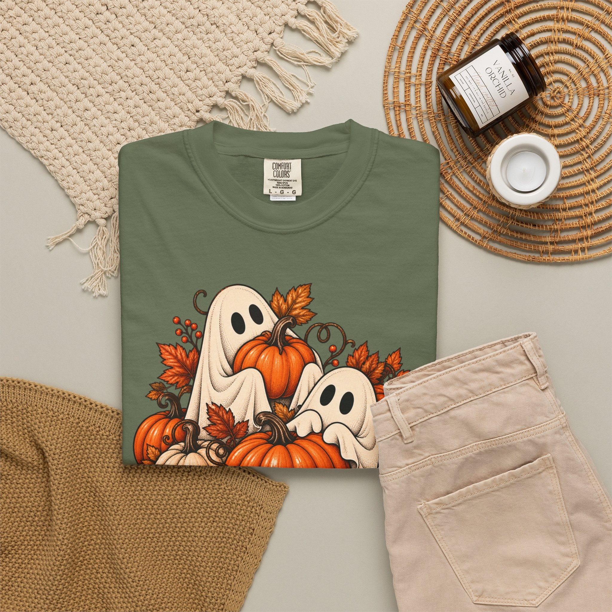 Ghost in the Pumpkin Patch T-Shirt