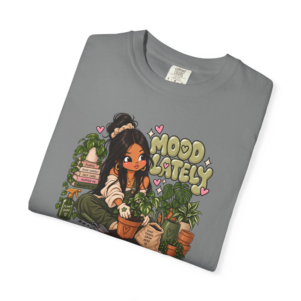 Plant Lady T-Shirt — 'Plant Baby' Cute Girl with Houseplants Graphic Tee