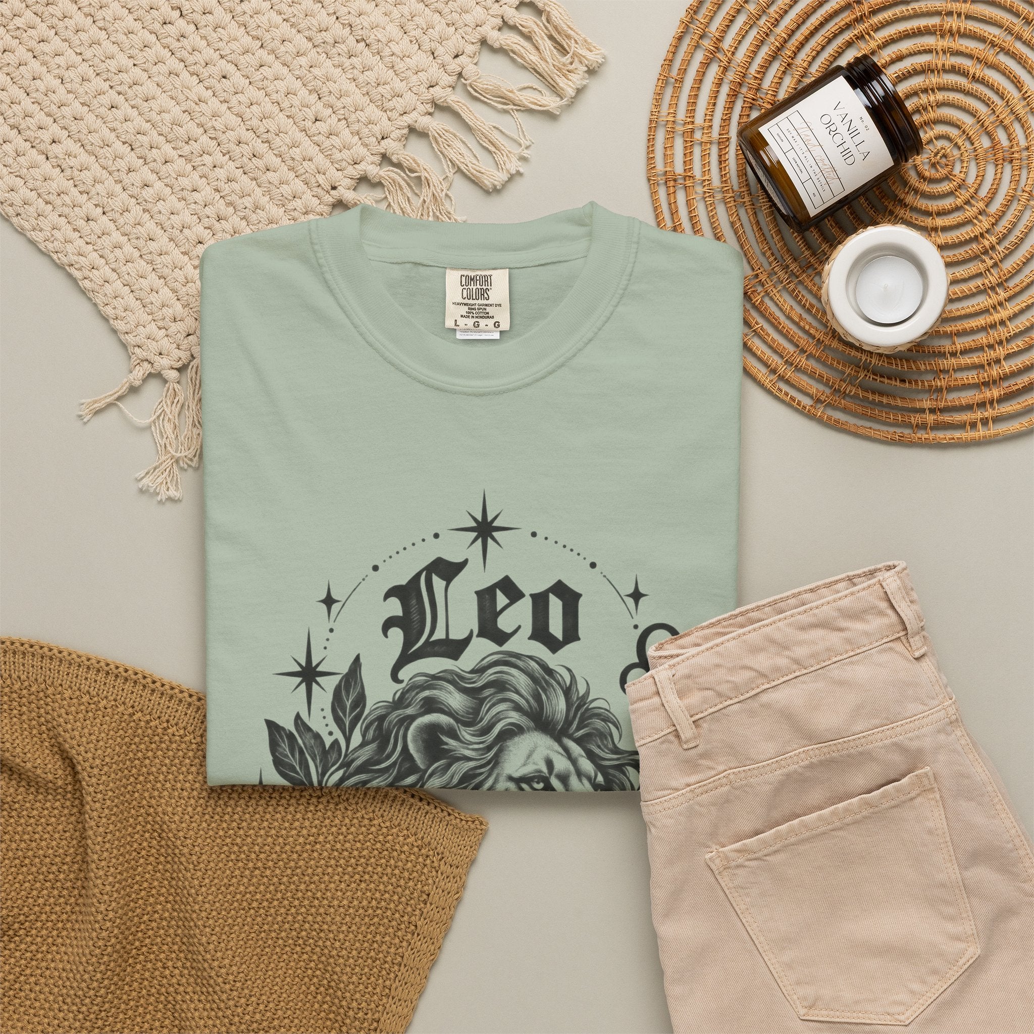 Leo Zodiac Lion T-Shirt — Astrology Horoscope Tee
