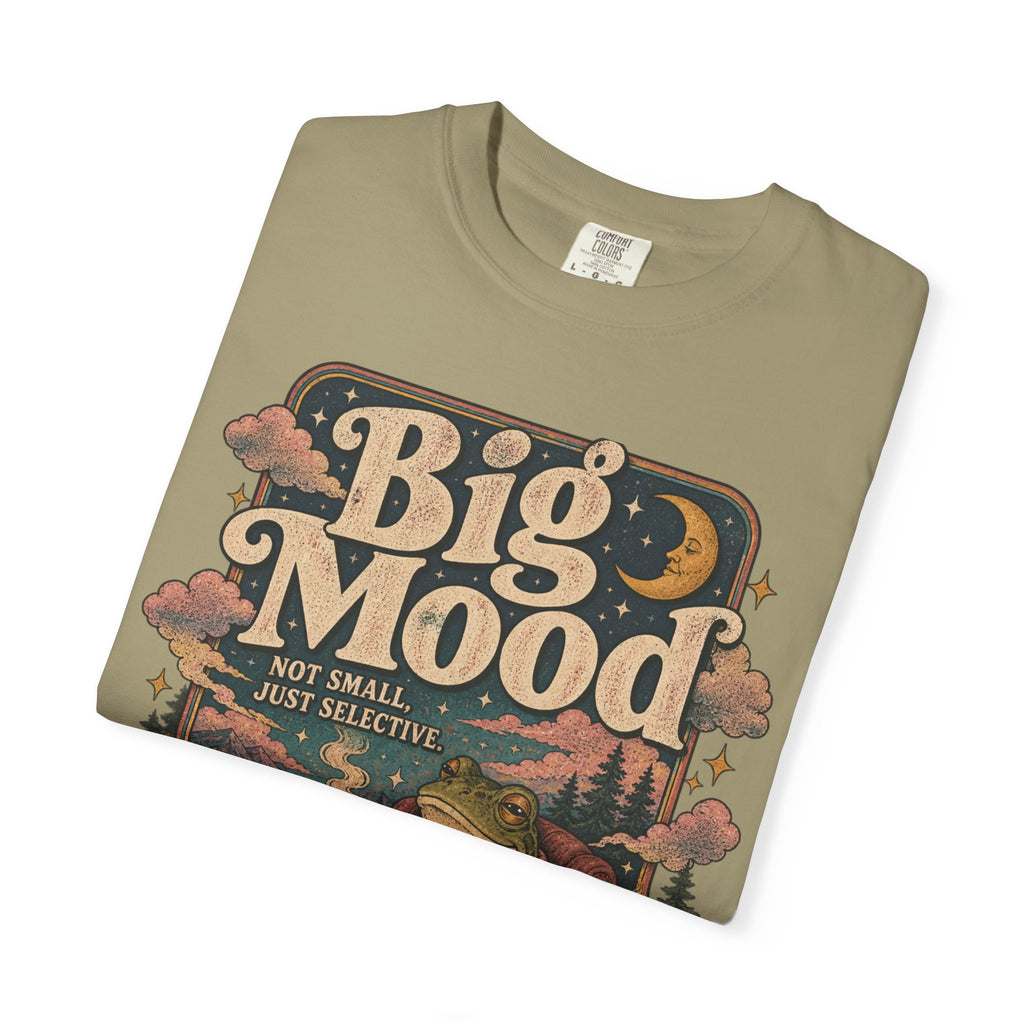 Big Mood Graphic T-Shirt — Cozy Retro Camping Vibe