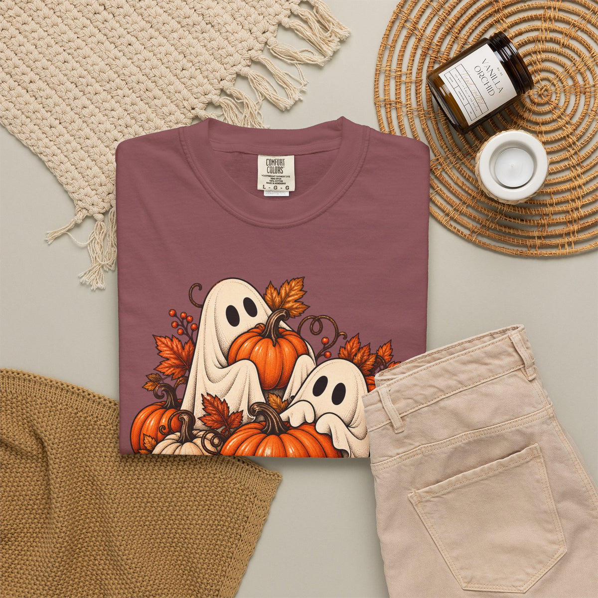 Ghost in the Pumpkin Patch T-Shirt