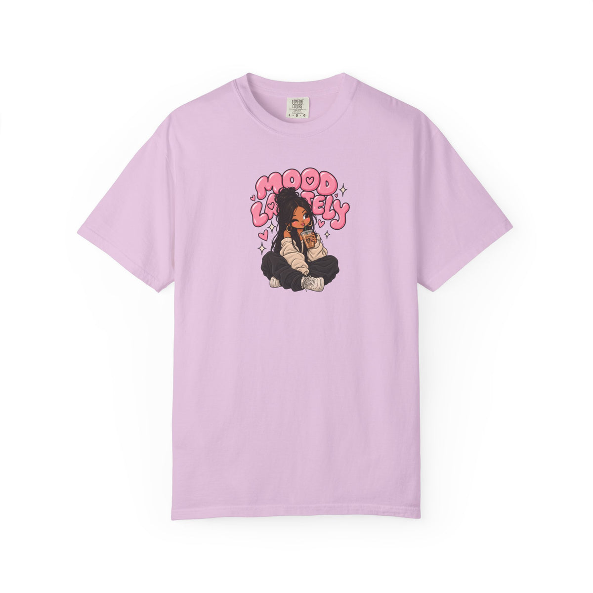 Mood Lovely T-Shirt — Cute Cartoon Girl Graphic Tee