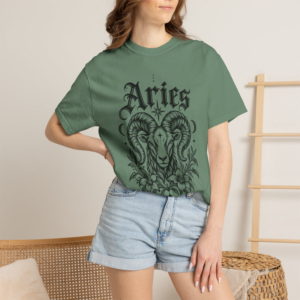 Aries Ram Astrology T-Shirt — Zodiac Graphic Tee