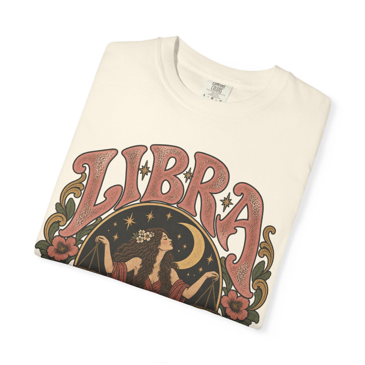 T-Shirt — Libra Vintage Zodiac Graphic Tee