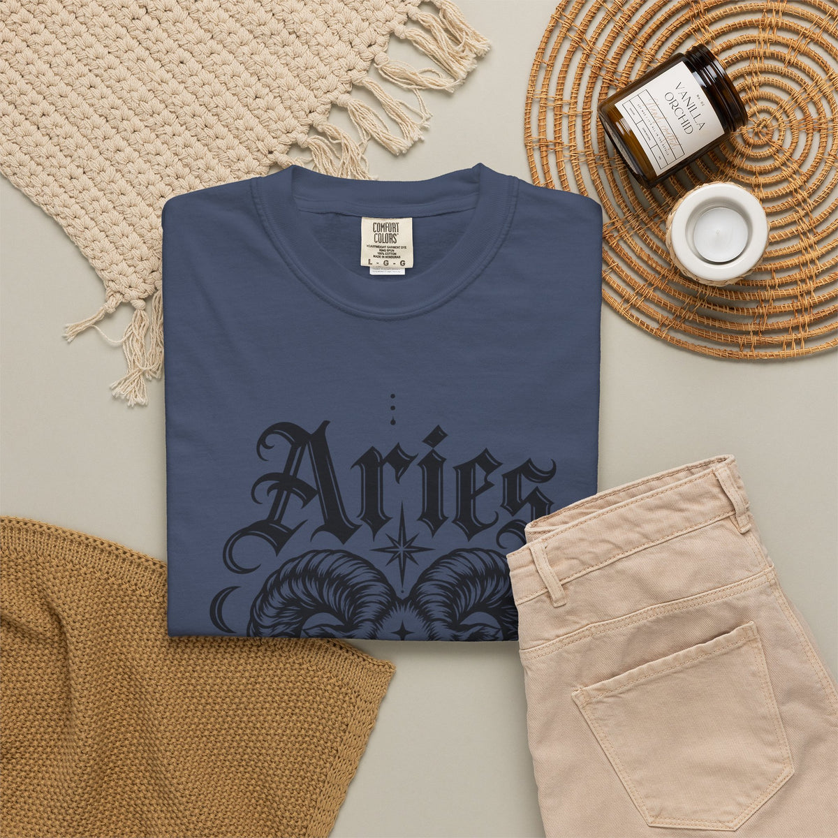 Aries Ram Astrology T-Shirt — Zodiac Graphic Tee