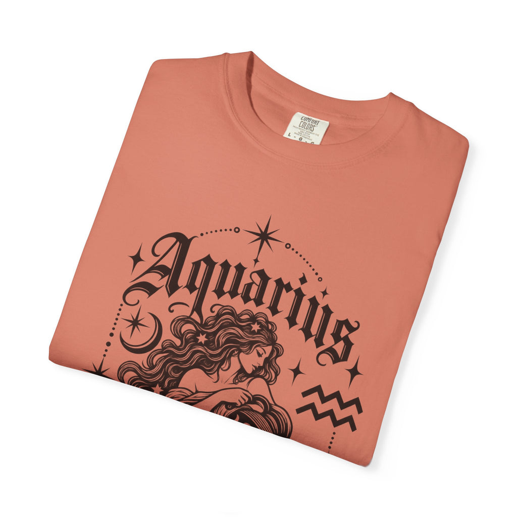 Aquarius Zodiac T-Shirt — Water Bearer Astrology Tee