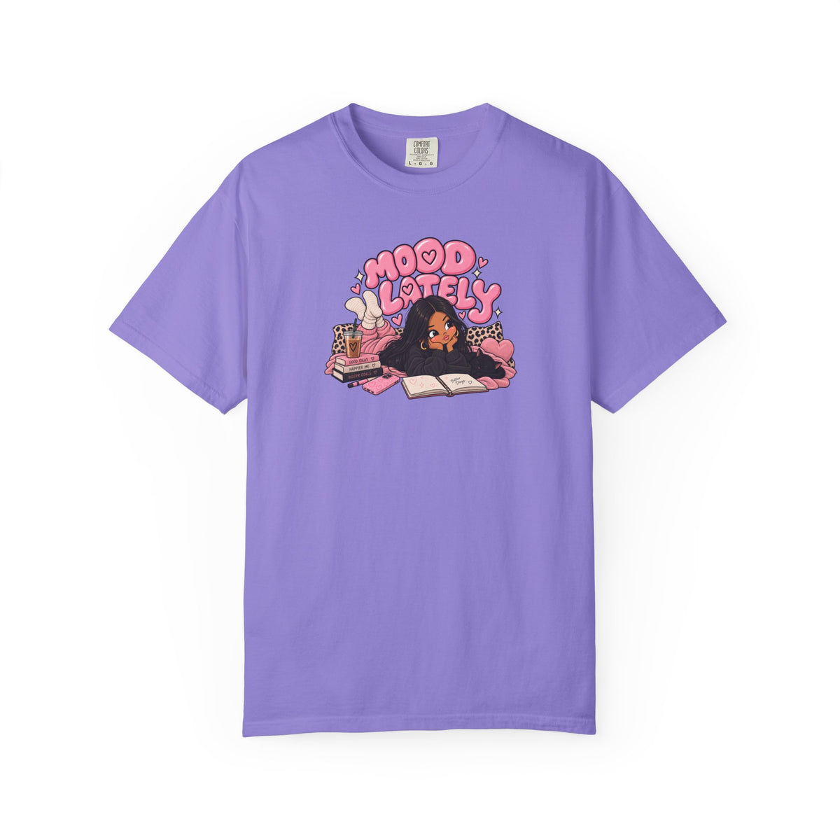 Mood Lately Graphic T-Shirt — Cozy Study Vibes