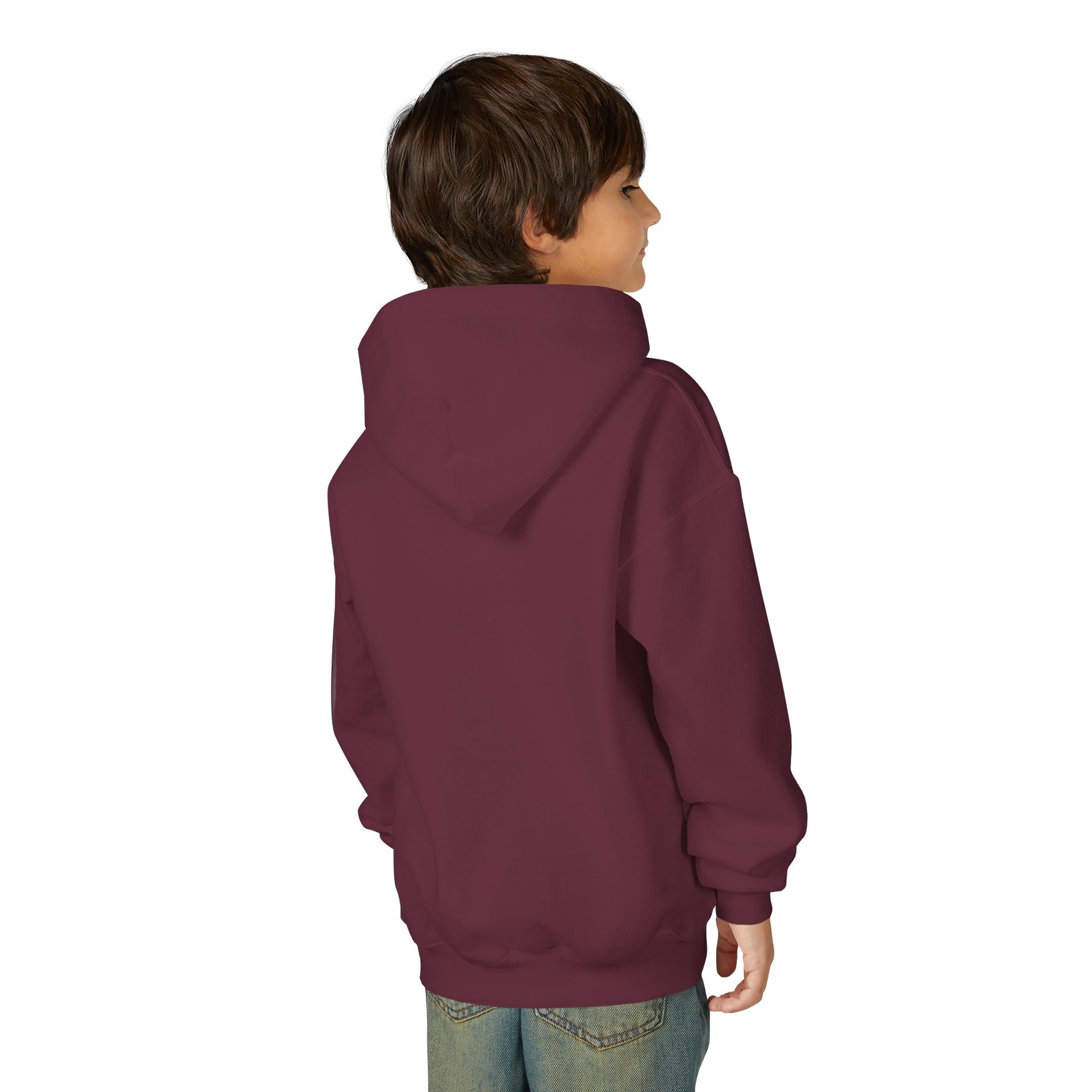 Youth 'Boo Crew' Halloween Hoodie — Cute Ghosts & Pumpkin Kids Sweatshirt