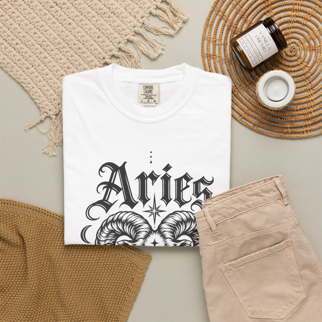 Aries Ram Astrology T-Shirt — Zodiac Graphic Tee
