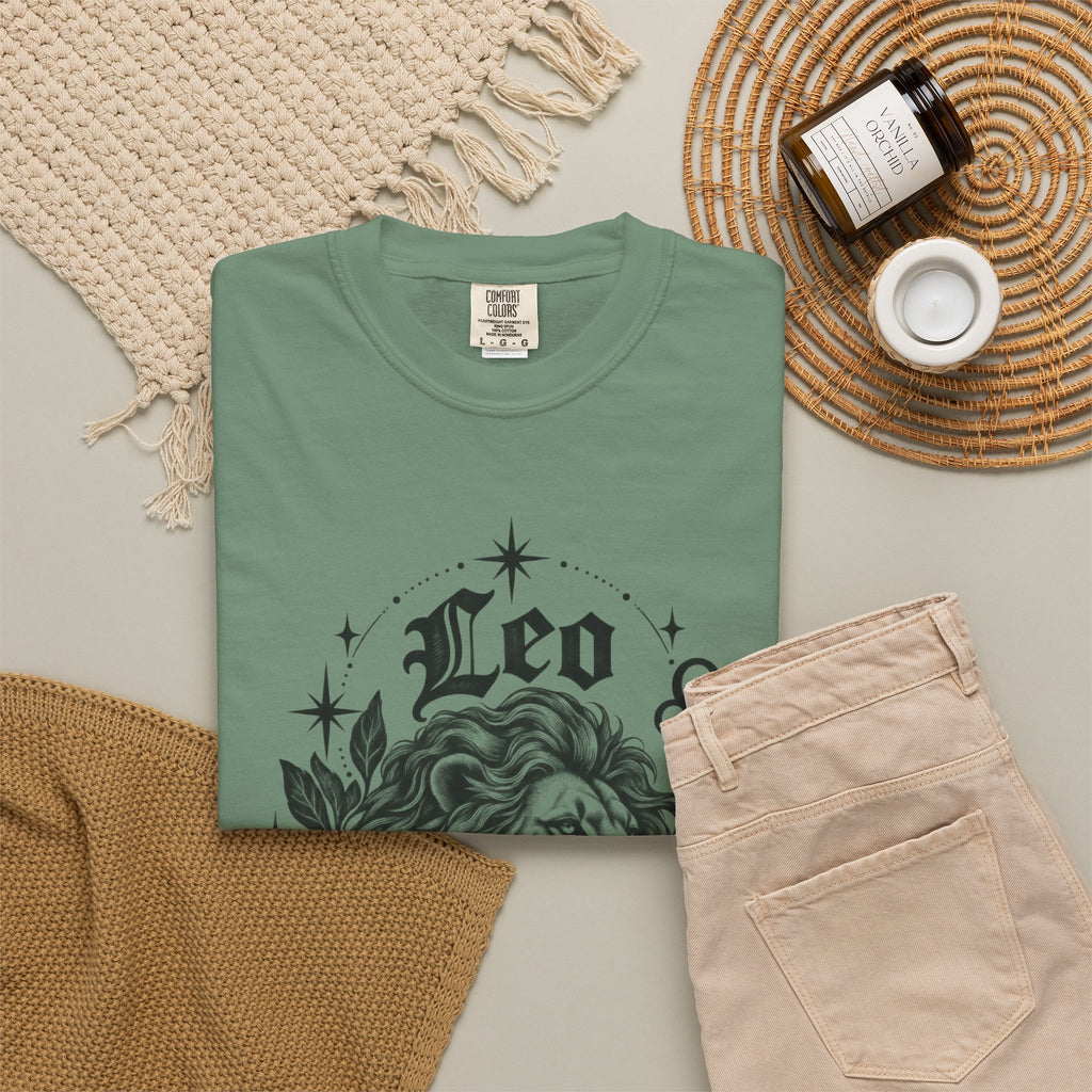 Leo Zodiac Lion T-Shirt — Astrology Horoscope Tee
