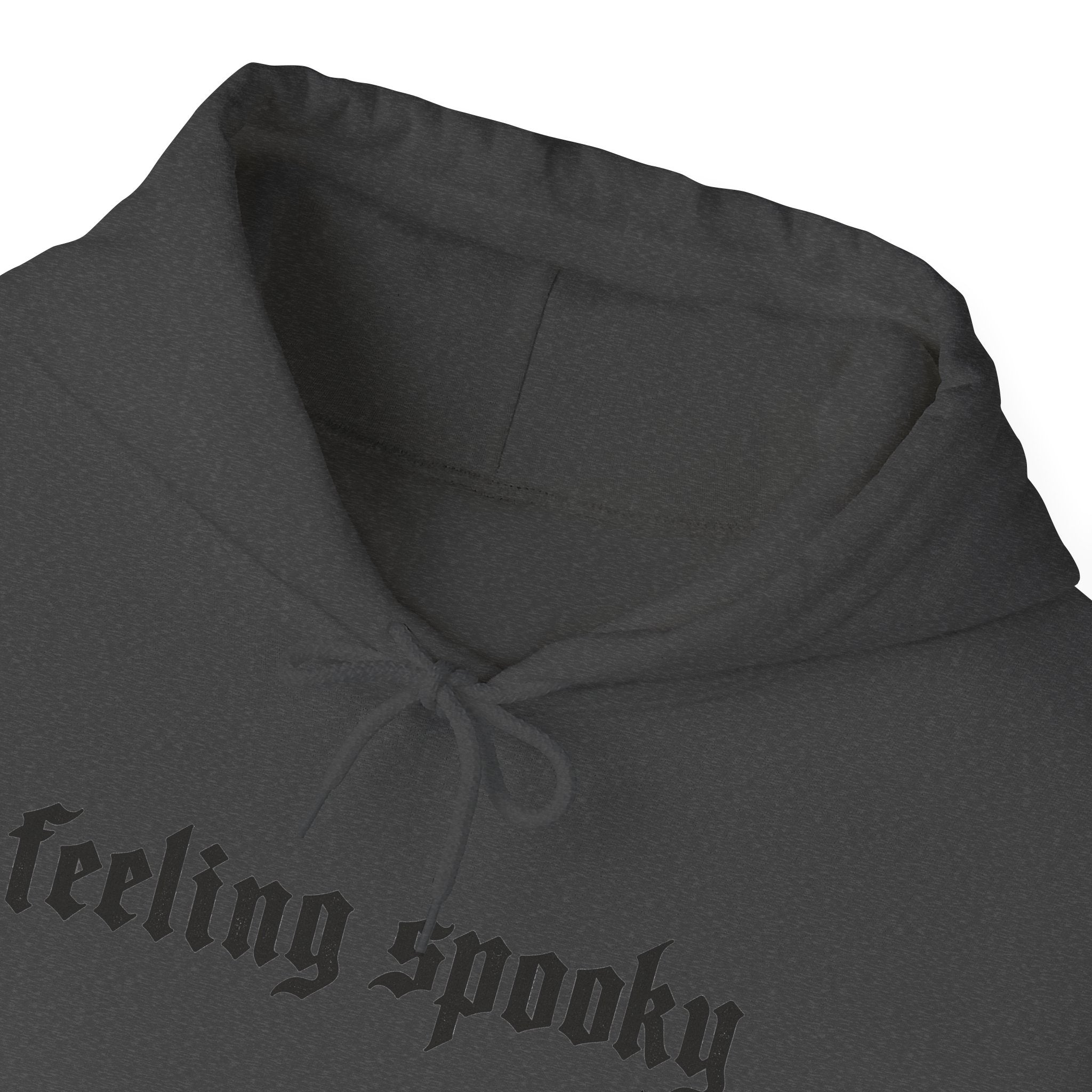 Feeling Spooky Hoodie - Gothic Script Halloween Sweatshirt