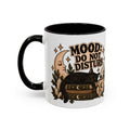 Mood: Do Not Disturb Mug — Sleepy Cat & Moon Ceramic Coffee Mug