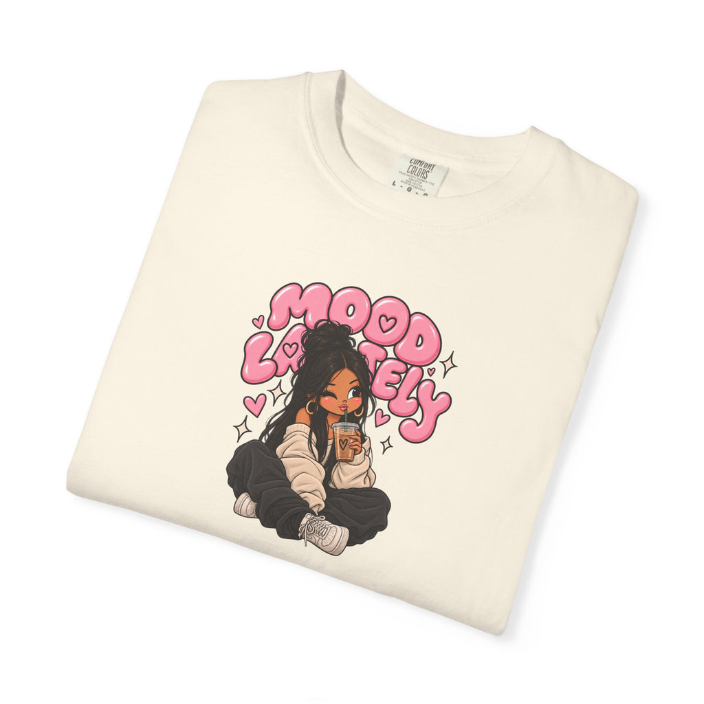 Mood Lovely T-Shirt — Cute Cartoon Girl Graphic Tee