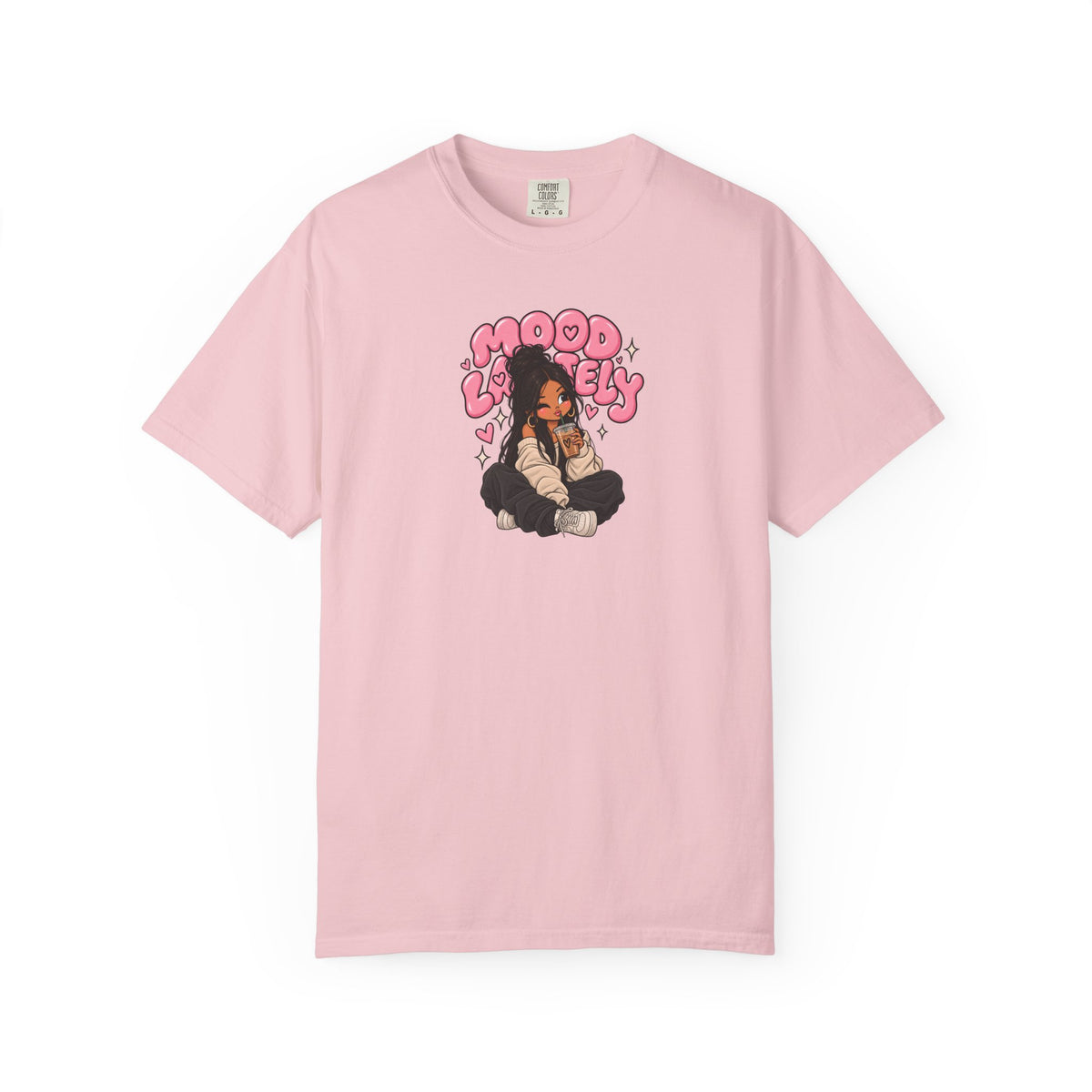 Mood Lovely T-Shirt — Cute Cartoon Girl Graphic Tee