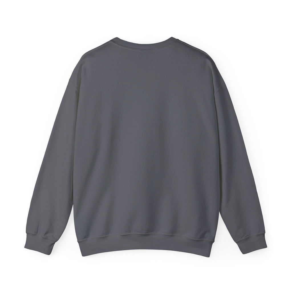 Crewneck Sweatshirt — "Hold On Partner I'm Overstimulated" Cowboy Graphic