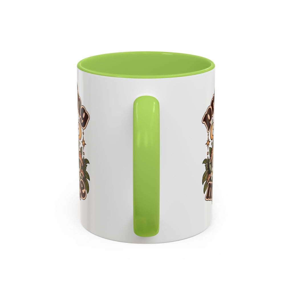 Protecting My Peace Mug — Frog & Mushroom Ceramic Coffee Mug