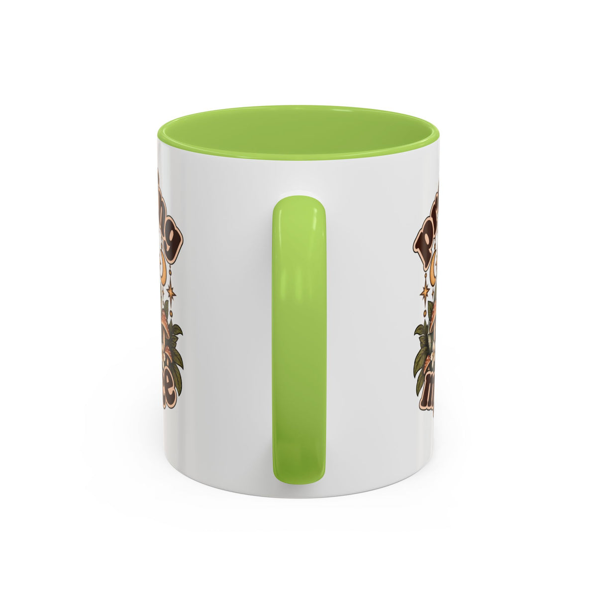 Protecting My Peace Mug — Frog & Mushroom Ceramic Coffee Mug