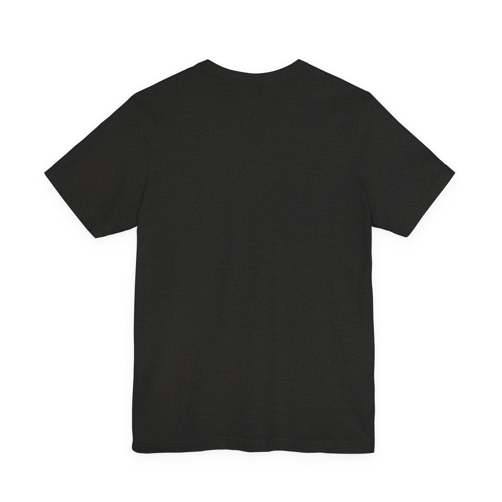 Smiley Flower Checkerboard Tee — Retro Happy Face Graphic T-Shirt