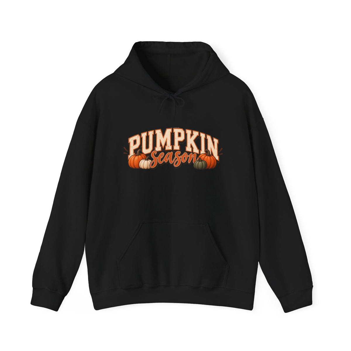 Pumpkin Season Hoodie — Autumn Pumpkin Graphic Sweatshirt