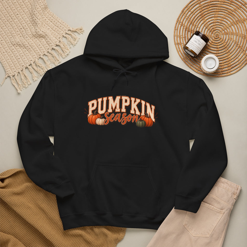 Pumpkin Season Hoodie — Autumn Pumpkin Graphic Sweatshirt