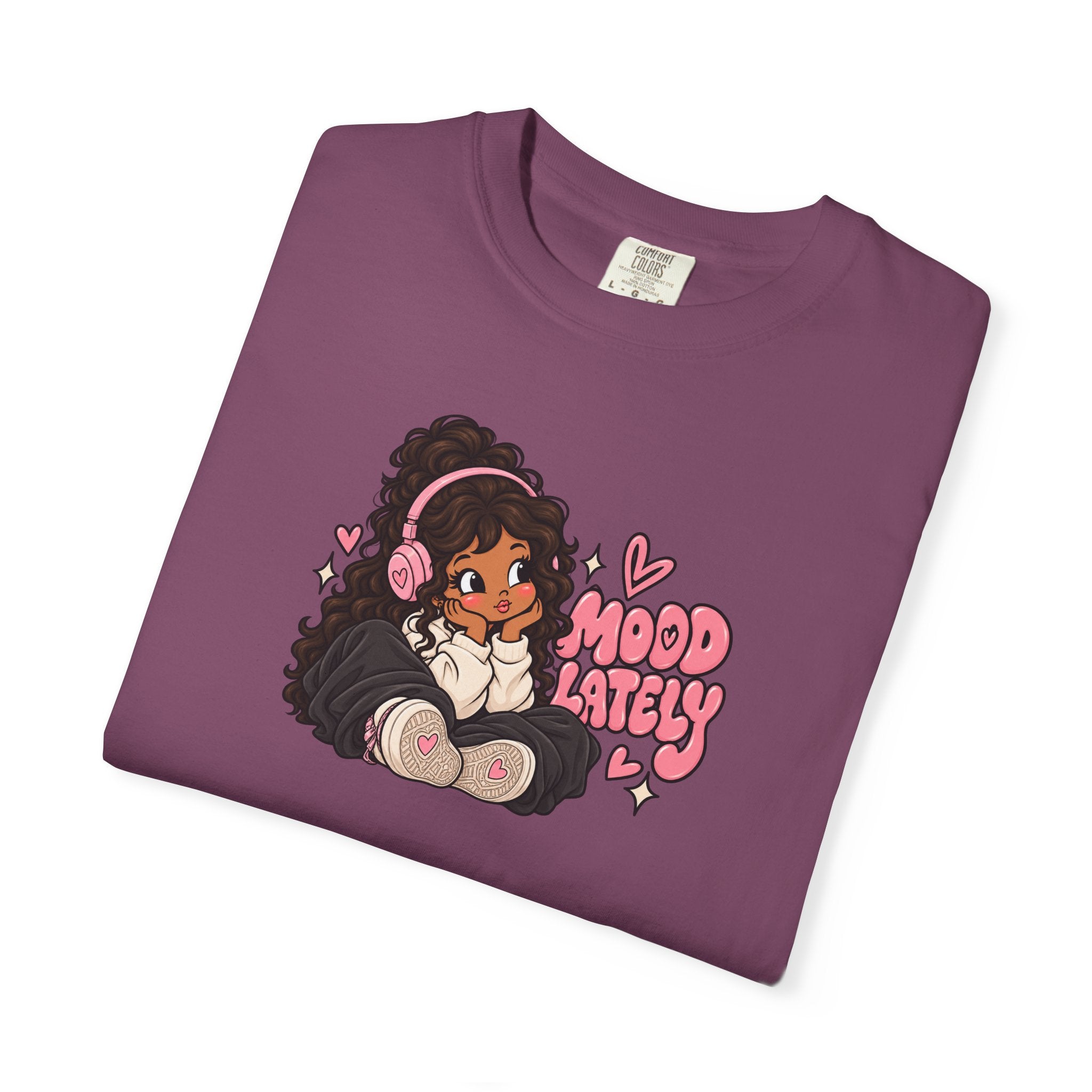 Mood T-Shirt — Cute Girl Graphic Tee