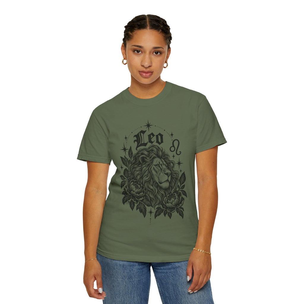 Leo Zodiac Lion T-Shirt — Astrology Horoscope Tee