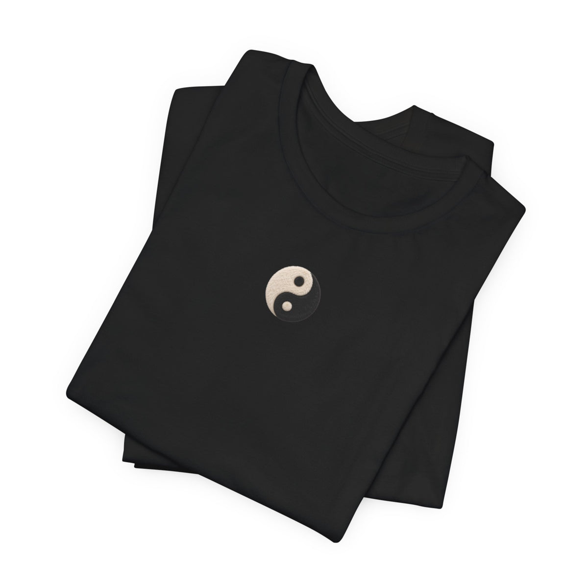 Yin Yang Minimalist Tee - Small Center Chest Yin Yang T-Shirt